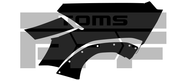 Rear Fender/without over Fender